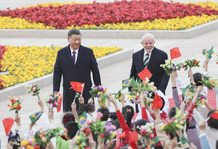 习近平同巴西总统卢拉举行会谈